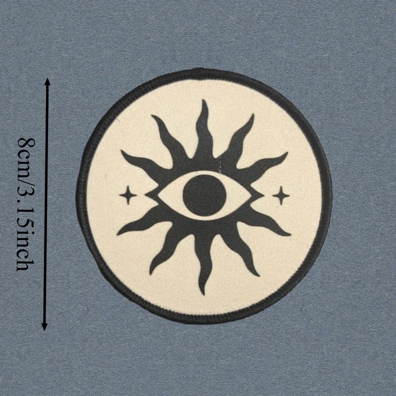 Parche de impresión "estética Visual", chaleco táctico, sombreros con gancho y bucle, insignia de moral, pegatinas para mochila, parches para brazalete para ropa - imagen 3