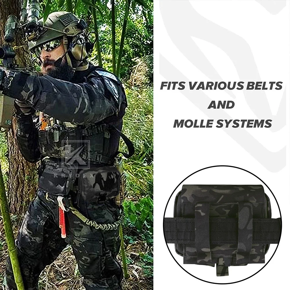 KRYDEX-Kit de primeros auxilios táctico, bolsa médica Molle para exteriores, EMT Rip Away IFAK, Kit de trauma, bolsa de supervivencia, equipo de viaje y senderismo - imagen 4