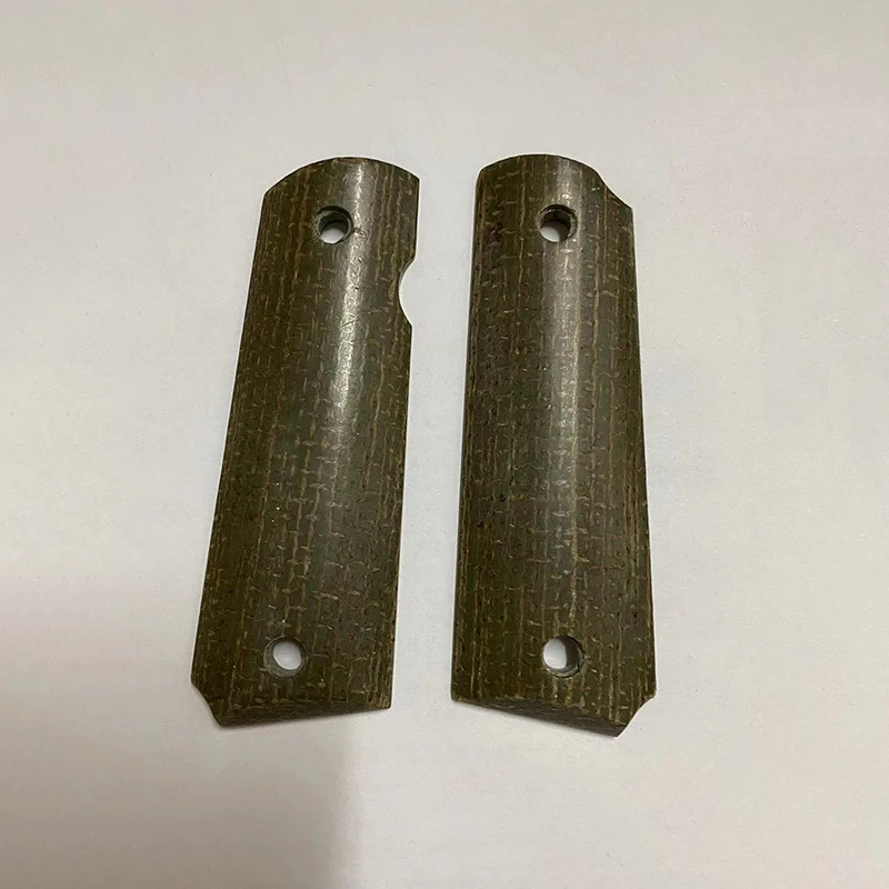 Parches de mango de agarre CNC Micarta/G10/resina/acrílico para modelos 1911 escalas DIY accesorio de reparación pieza de repuesto - imagen 3