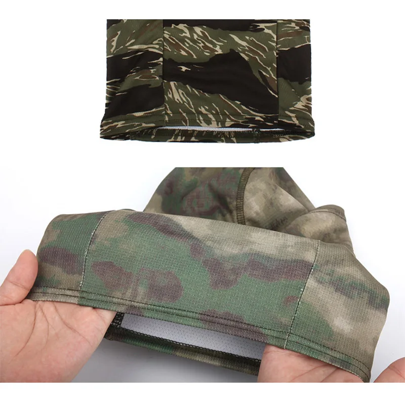 Máscara facial completa táctica militar, máscara táctica militar, conjunto de escudo, sombrero de caza de pistola de aire del ejército de bicicleta, bufanda de camuflaje - imagen 5