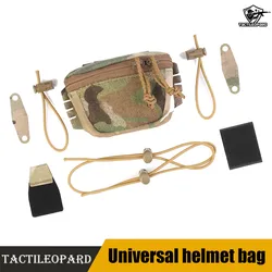 Bolsa táctica para batería cerebral estilo SC, bolsa trasera Universal para casco, equipo de contrapeso NVG, equipo de caza, entrenamiento Airsoft ﻿