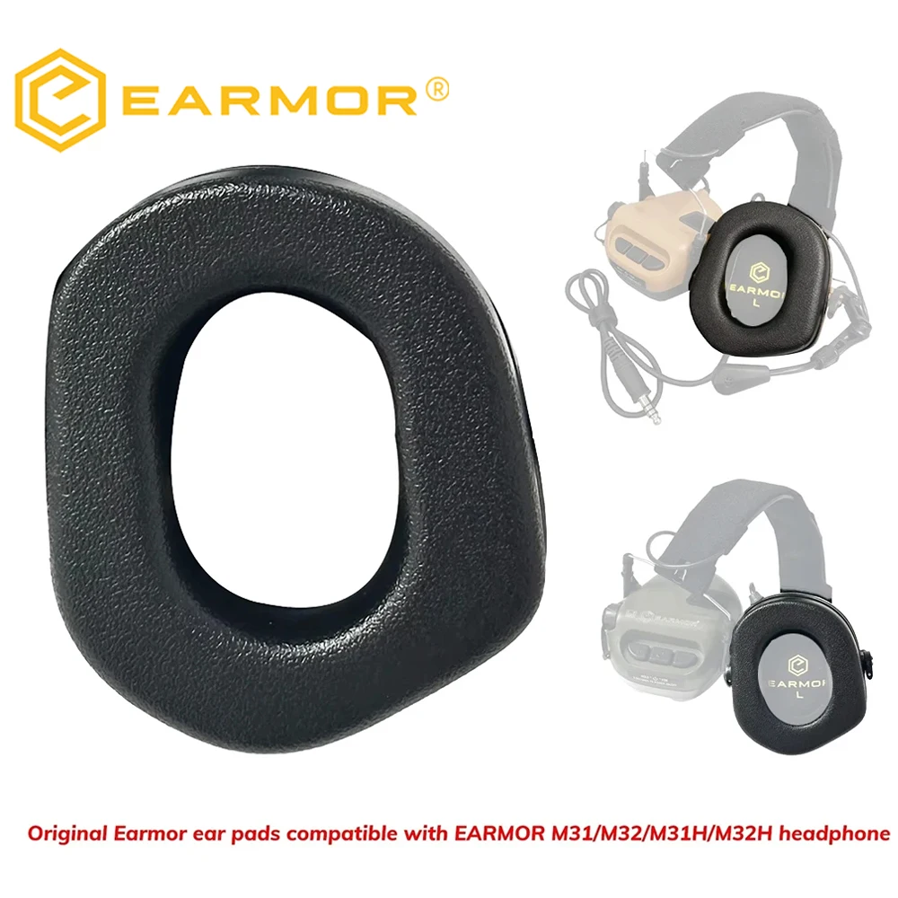 EARMOR-par de orejeras para auriculares S03, almohadillas de Gel de silicona para los oídos, accesorios para auriculares aptos para auriculares M31/M32/M31H/M32H - imagen 5
