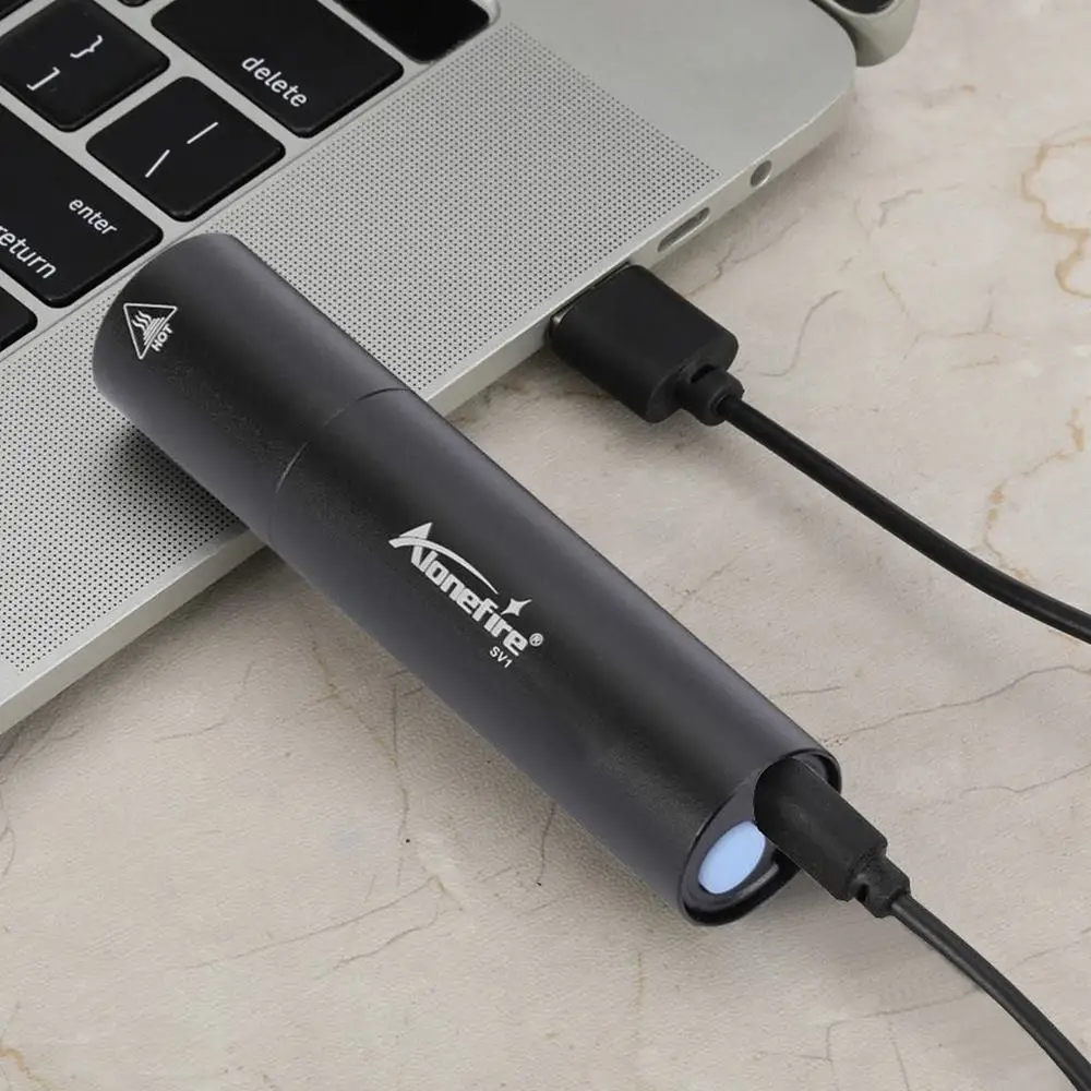 Mini linterna brillante recargable por Usb, luz de flash nocturna, iluminación brillante para exteriores, senderismo, Camping, trabajo en casa, lámpara de emergencia - imagen 5
