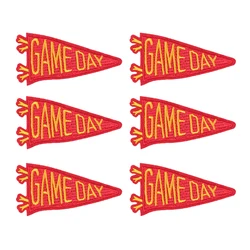 Parche bordado termoadhesivo GAME DAY – para ropa y camisetas