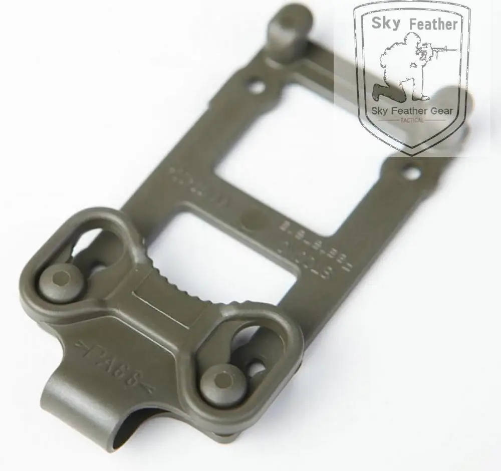 Placa adaptadora de sistema Molle Modular táctico para exteriores, accesorios para mochila, organizador de utilidad, hebilla colgante, colgador de conector - imagen 2