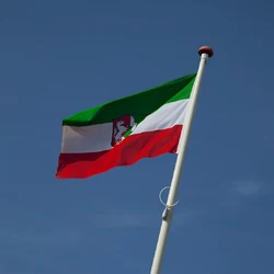 Xiangying 60X90 90X150cm North Rin Westphalia Alemania Estado bandera bandera poliéster latón ojales bandera para Decoración