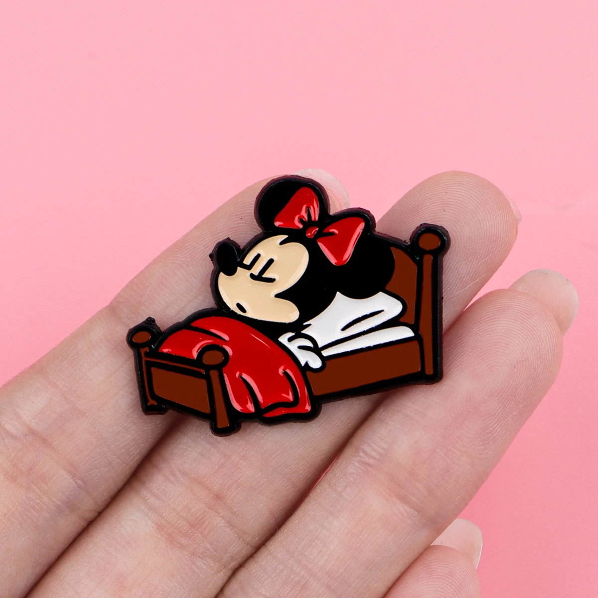 Pin esmaltado de ratón bonito, Pin de solapa, broche de pato de dibujos animados, conjunto de decoración de ropa, alfileres de Metal, mochila, sombrero, insignia, accesorios, 5 uds. - imagen 4