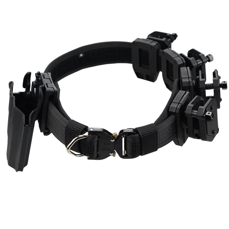 Conjunto de cinturón competitivo IPSC, equipo de cubierta de cintura táctica, funda de extracción rápida, bolsa mag setG17 2011 G18 - imagen 3