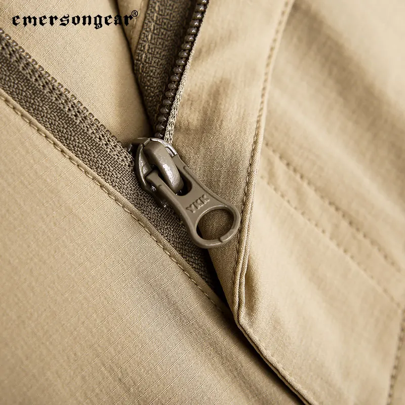 Emersongear-pantalones cortos tácticos funcionales para deportes al aire libre, pantalones cortos de carga de negocios, entrenamiento informal, senderismo urbano, nailon KH - imagen 5