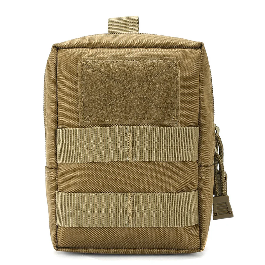 Bolsa de reciclaje de entrenamiento móvil para hombres, accesorios de equipo para fanáticos militares, deportes al aire libre, Molle Wai multifuncional, caqui