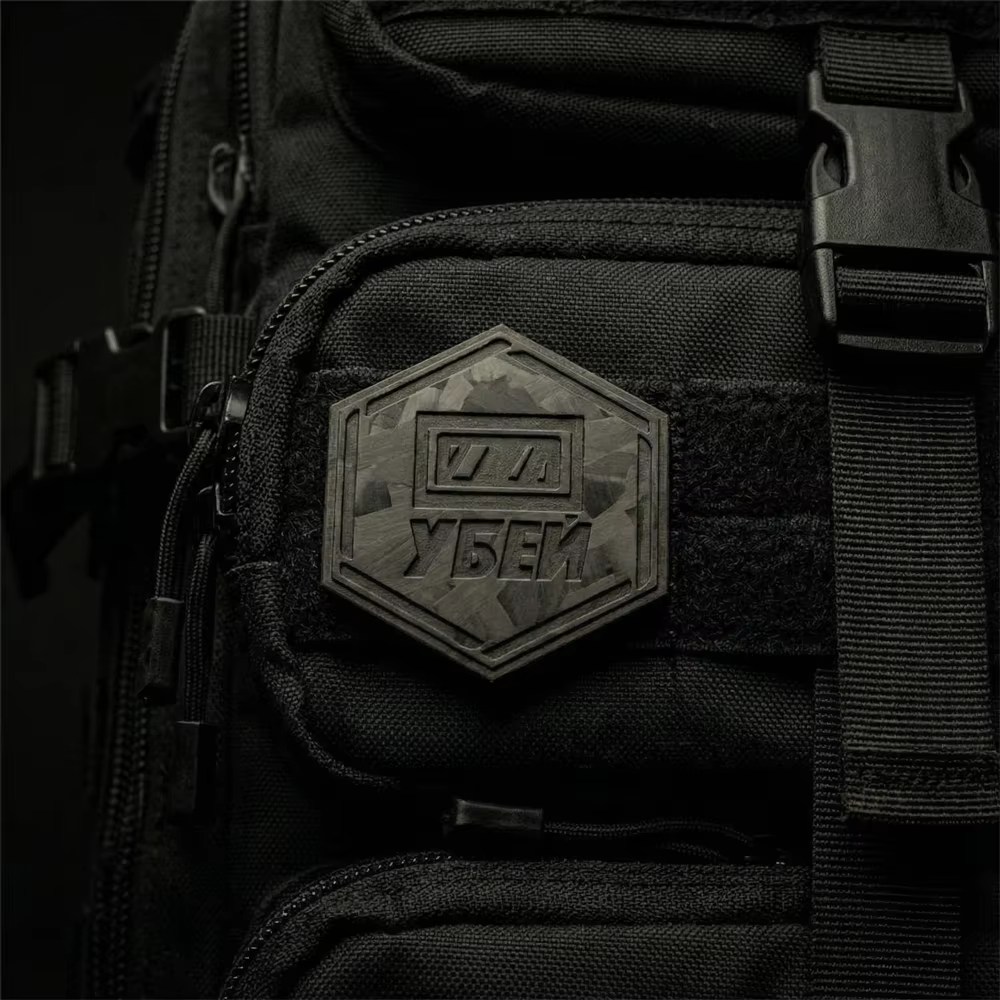 Brazalete táctico carbono Escape Tarkov – Parche coleccionista militar - imagen 5