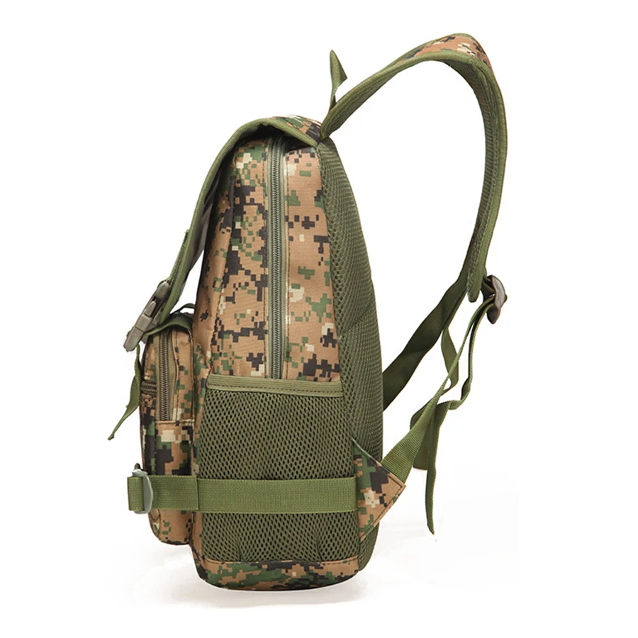 Mochila de camuflaje para senderismo al aire libre, mochila de viaje para acampar con múltiples bolsillos - imagen 4