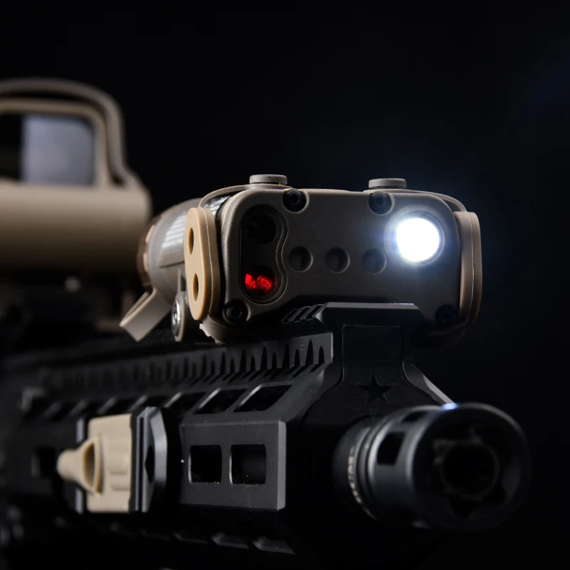 WADSN nuevo Nylon NGAL láser infrarrojo L3-NGAL luz estroboscópica LA23 interruptor de enchufe con almohadilla de presión montaje de interruptor riel Picatinny MLOK - imagen 5