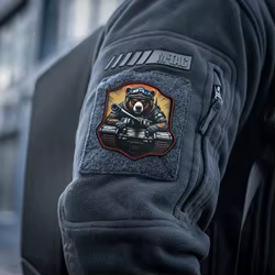 Parche táctico velcro tejido de moral oso ruso para mochila y brazalete