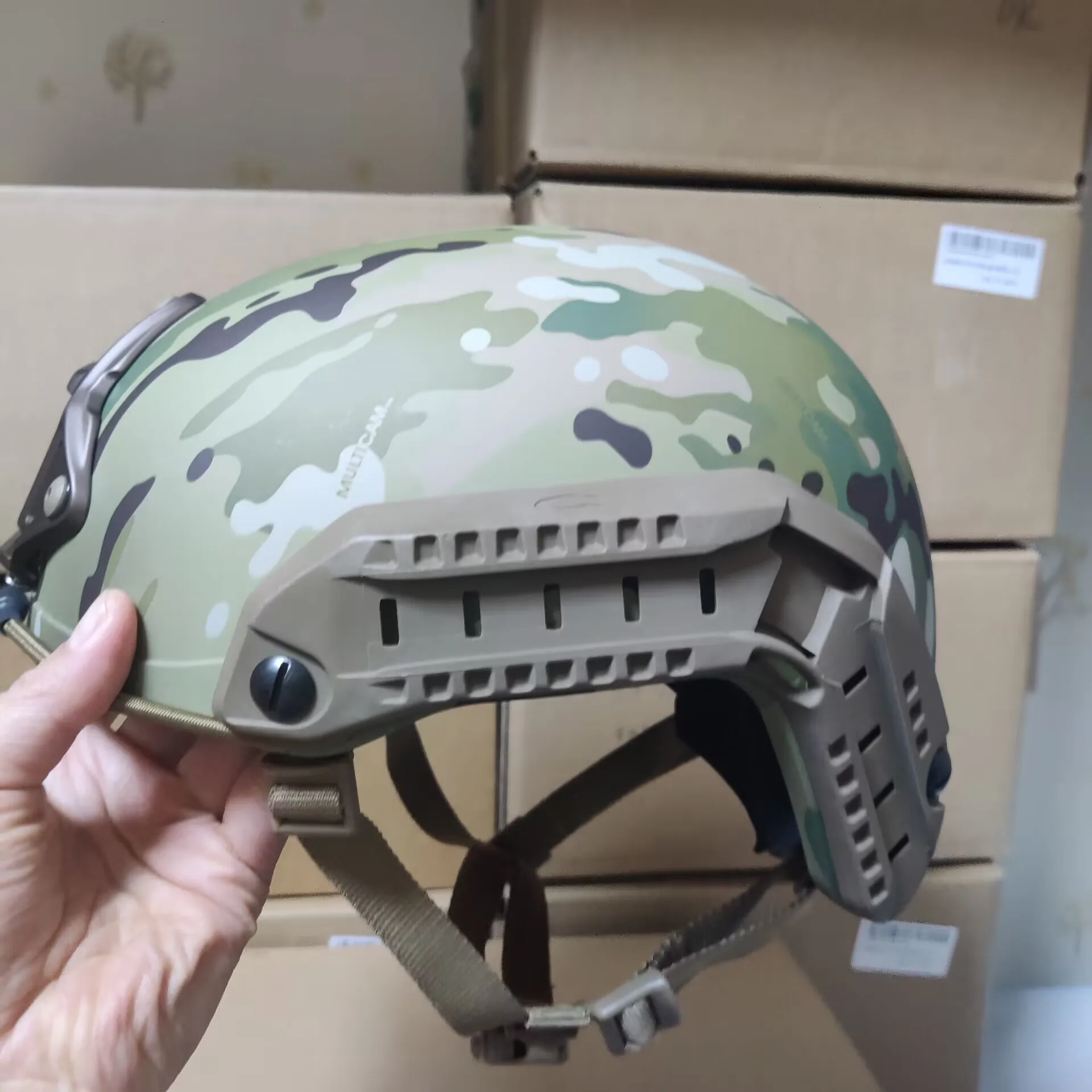 FMA-Casco táctico de serie balística, casco rápido MC M/L/XL OPS Paintball Airsoft TB460 - imagen 3