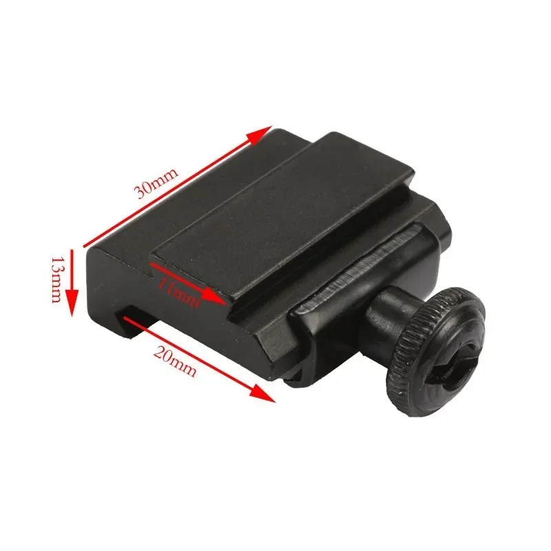 Adaptadores de riel Weaver a cola de milano