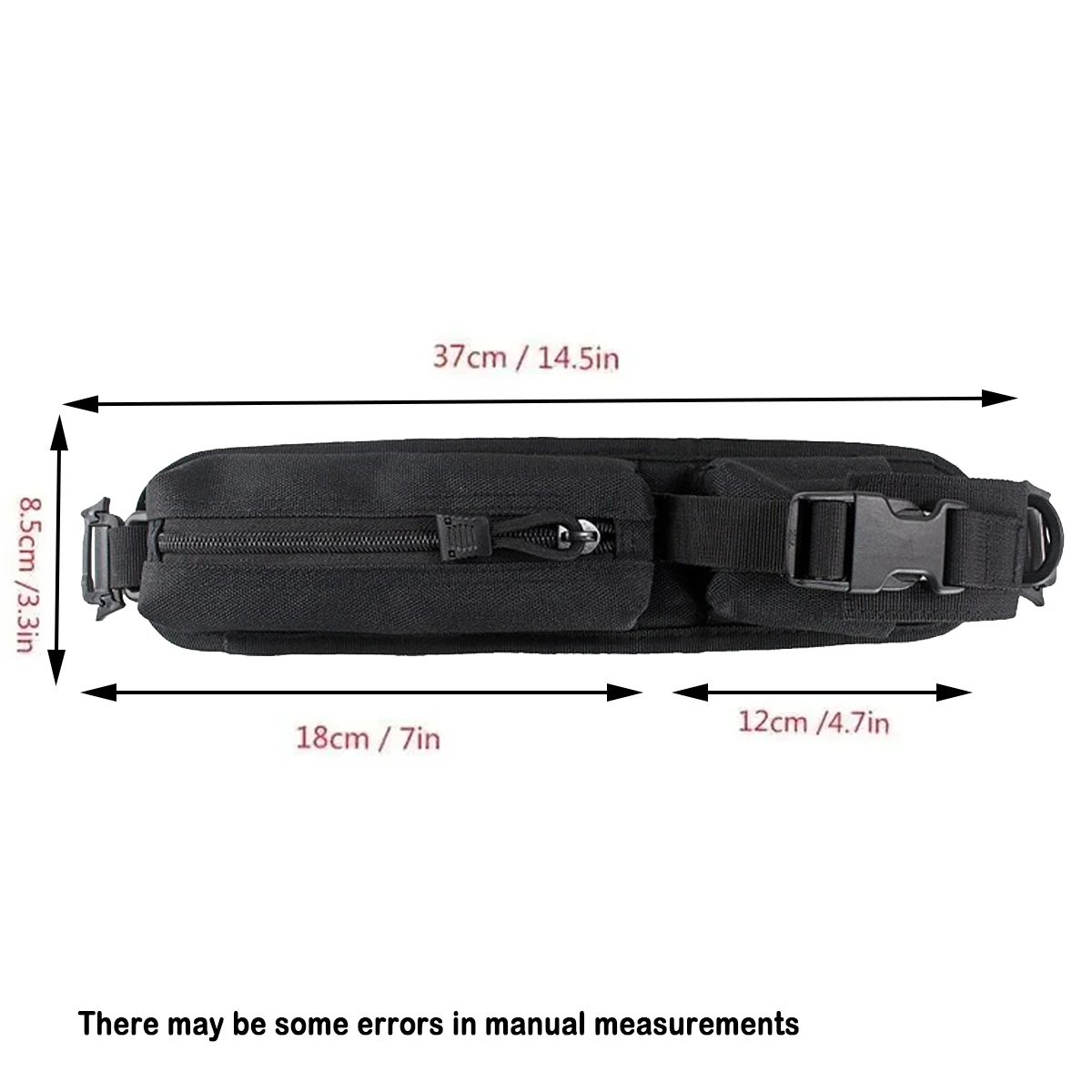 Bolsas tácticas con correa de hombro, paquete de accesorios de mochila, bolsa de linterna de llave, Molle, Kits EDC para acampar al aire libre, herramientas, artículos diversos - imagen 2