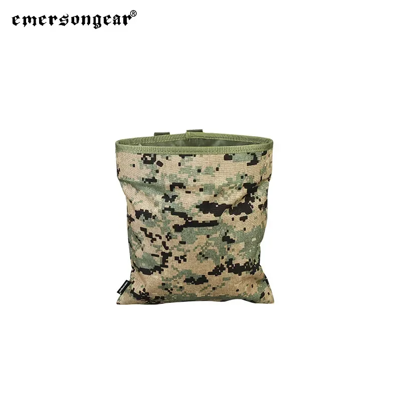 Emersongear Comabt bolsa de descarga de revista plegable EDC Mag Drop Bag MOLLE utilidad Airsoft caza entrenamiento Nylon