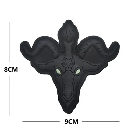 Medusa Anubis Parche PVC táctico con velcro – Brazalete