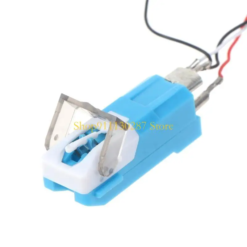 J1HC Gramófono Registro cartucho zafiro magnético Stylus+Línea para aguja vinilo - imagen 2