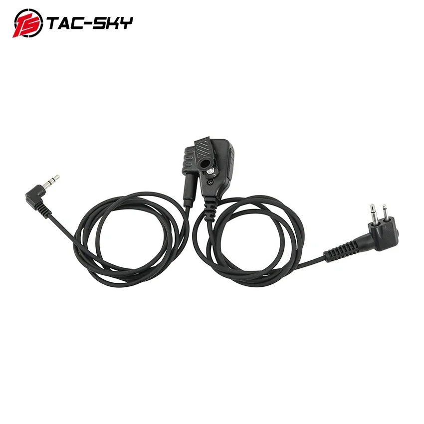 Motorola adaptador de micrófono de 2 pines a 3,5mm para Walkers Razor, Auriculares deportivos de impacto y walkie-talkie Motorola GP2001 de 2 pines - imagen 4