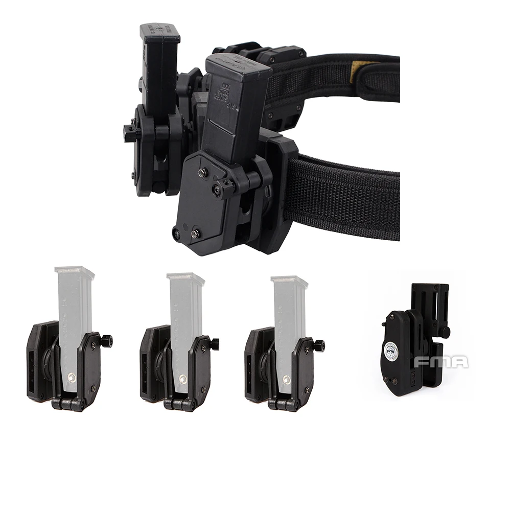 Juego de cinturón táctico Skirmish IPSC para caza, funda negra, bolsa para revista de velocidad, equipo Airsoft, cinturón de tiro de competición para caza