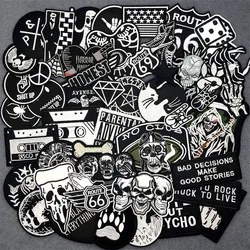 Parche punk bordado termoadhesivo para chaqueta vaquera