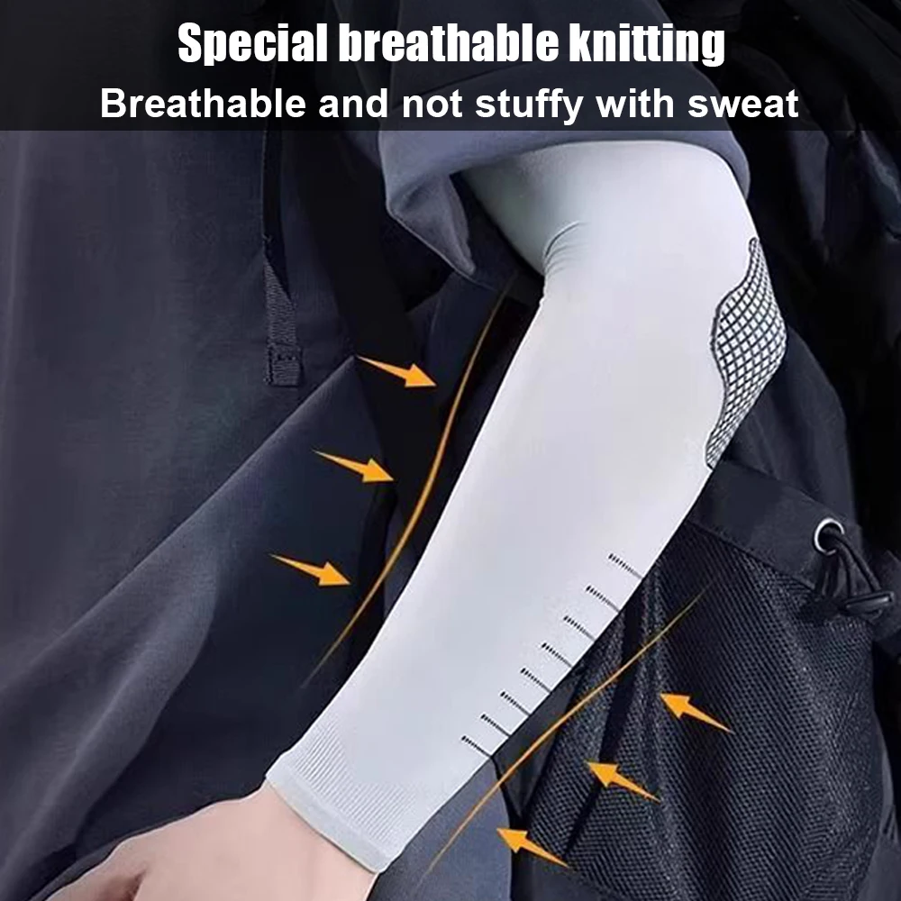 Mangas de protección solar Unisex transpirables para caza y ciclismo - imagen 5