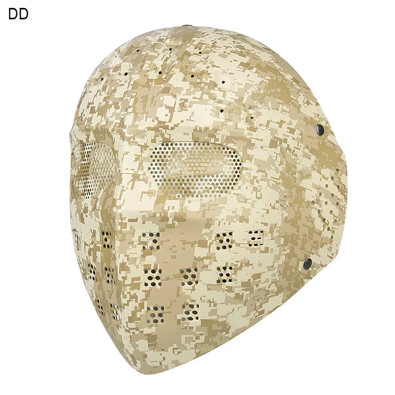 Casco protector táctico, máscara de Calavera, cara fantasma, deportes al aire libre - imagen 2