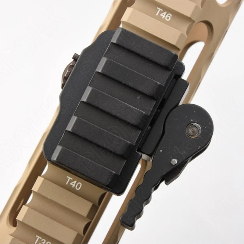 Base de aluminio del riel Picatinny del soporte del elevador QD para el uso táctico de la vista del punto rojo y de la linterna - imagen 4