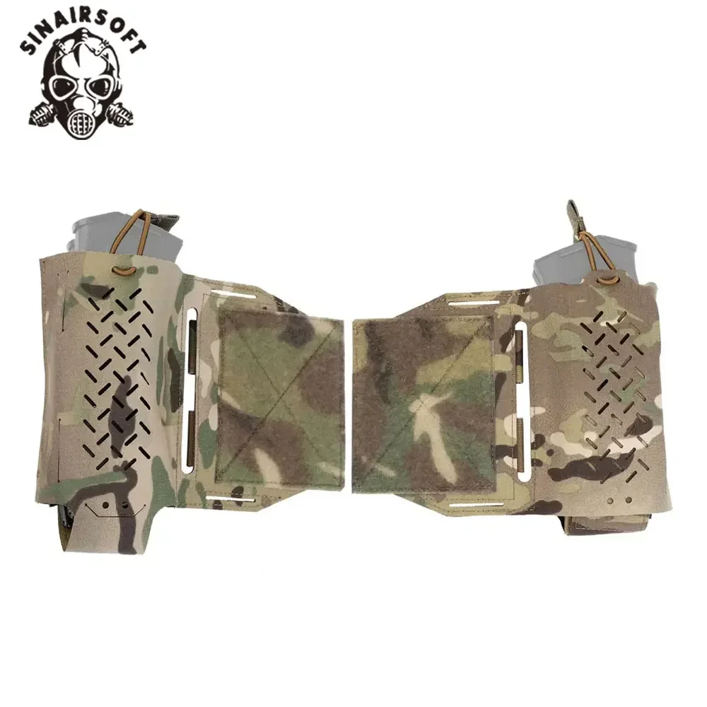 Bolsa expansora táctica MK2, soporte de Radio militar, bolsa Wingman, almacenamiento de revistas, cable elástico, Micro chasis de lucha, aparejo de pecho - imagen 2