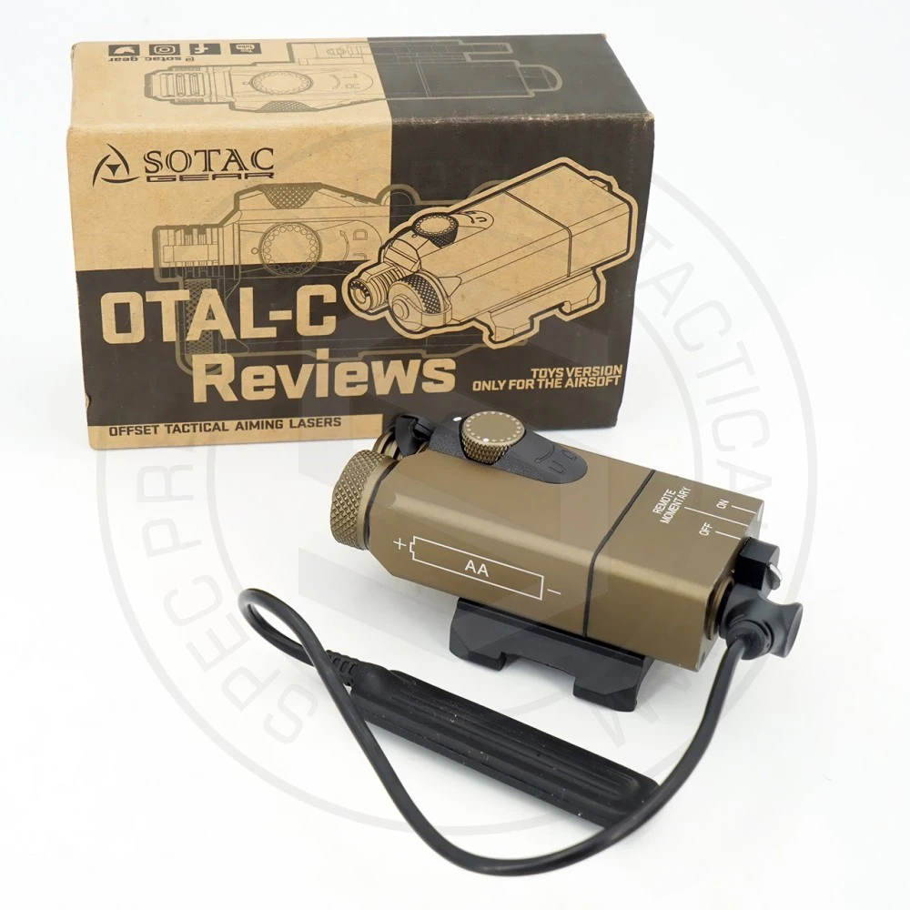 Láser táctico de caza IR/visión láser verde OTAL-C puntería láser OTAC militar de liberación rápida montaje HT compatible con riel Picatinny 1913 - imagen 5