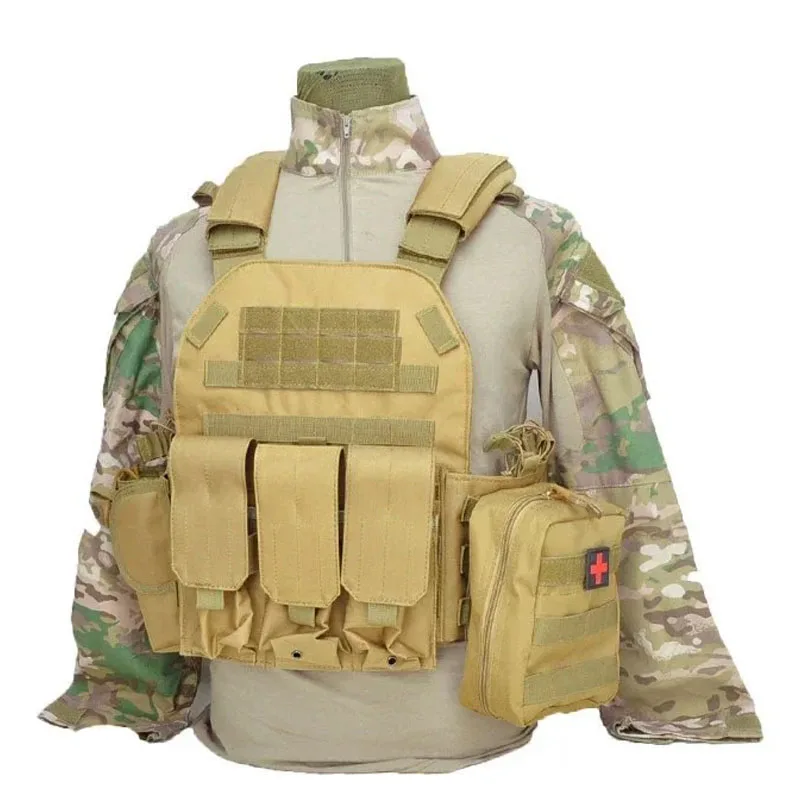 Botiquín de primeros auxilios táctico portátil, bolsa EDC de caza, combinación de chaleco para exteriores, mochila, accesorio Molle, Kit de herramientas para senderismo - imagen 3