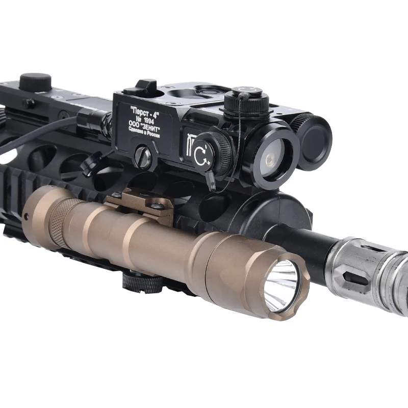 WADSN táctico Zenitc P4 Perst 4 rojo verde ir mira láser con arma M300 M600 blanco LED Kit de linterna ajuste 20mm Picatinny Rail - imagen 5