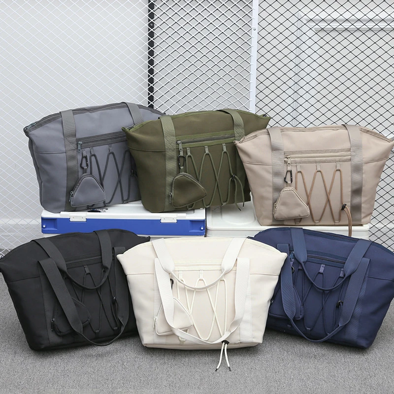 Bolsa deportiva impermeable para gimnasio, bolso de hombro grande para viaje al aire libre, para entrenamiento, natación y Yoga - imagen 5