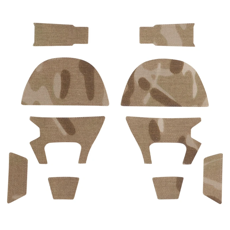 Parche de cubierta adhesivo decorativo para auriculares Modulares con gancho y bucle para orejeras tácticas, accesorio, envoltura de auriculares tácticos GEN6 para AMP - imagen 4