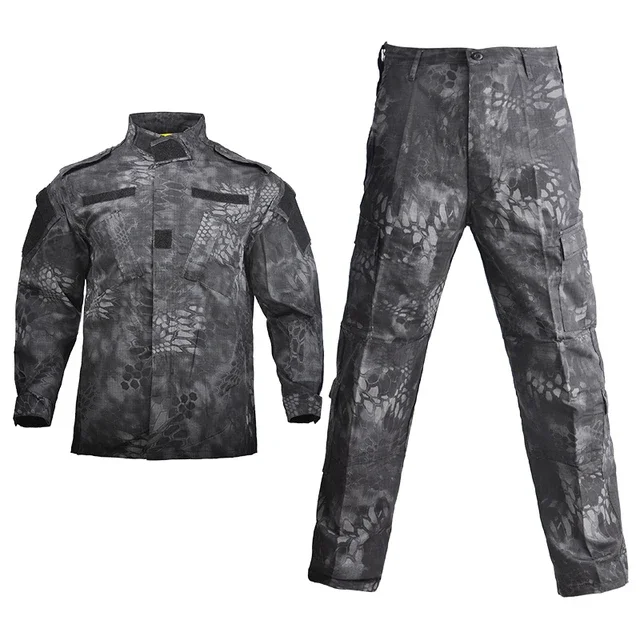 Uniforme táctico de caza para hombre, camisa y pantalones de camuflaje ACU FG, uniforme de senderismo, ropa deportiva al aire libre, traje de escalada - imagen 4