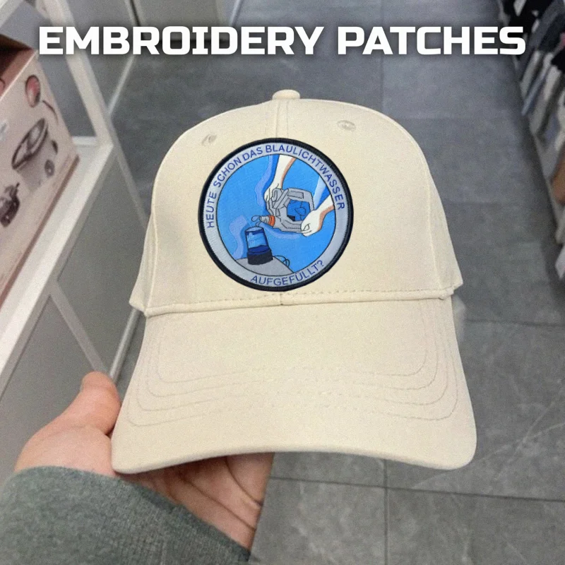 Parche de etiqueta tejida para hervidor de agua, chaleco táctico con gancho y bucle, insignia de moral, mochila, pegatina decorativa, parches para brazalete para ropa - imagen 5