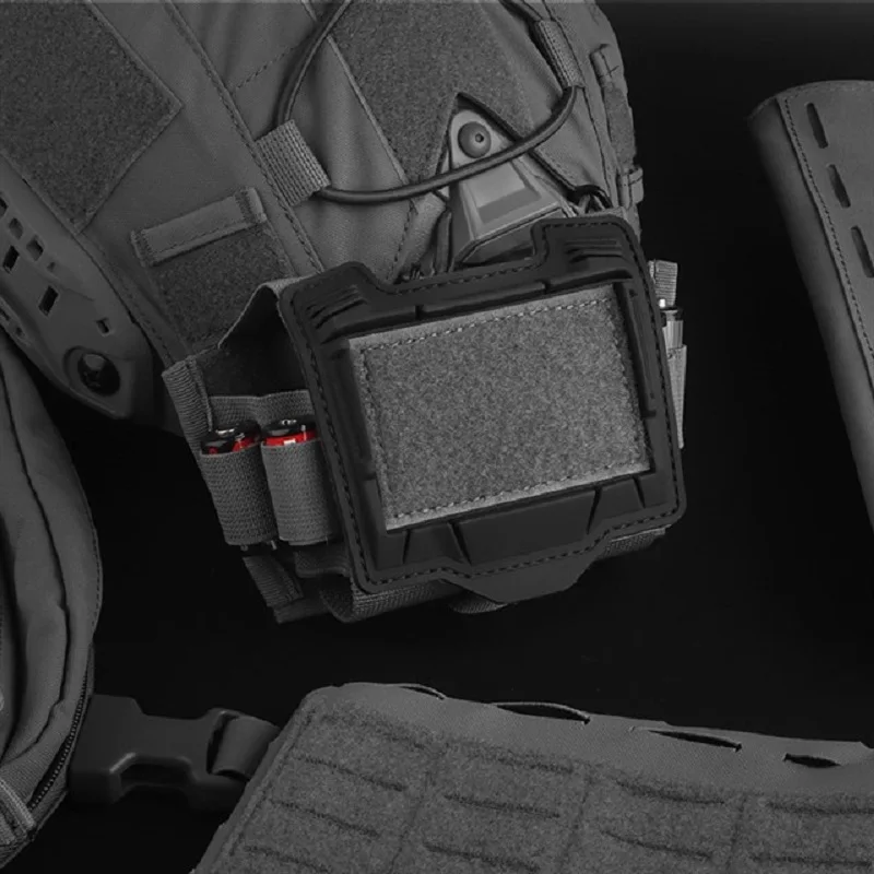 Bolsa Molle 500D de nailon Serie K para casco, accesorio de caza con batería de PVS-31 - imagen 2