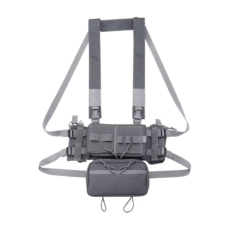 Plataforma de pecho táctica MK3 con micro chasis y bolsa H - imagen 5