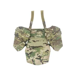 ARS Chaleco Táctico Plate Carrier MOLLE Protección Abdominal