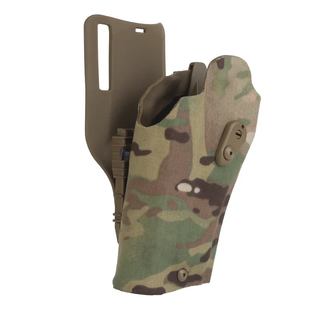 Funda ligera P320 + X300, funda táctica para pistola y linterna con equipo exterior de liberación rápida QLS - imagen 4
