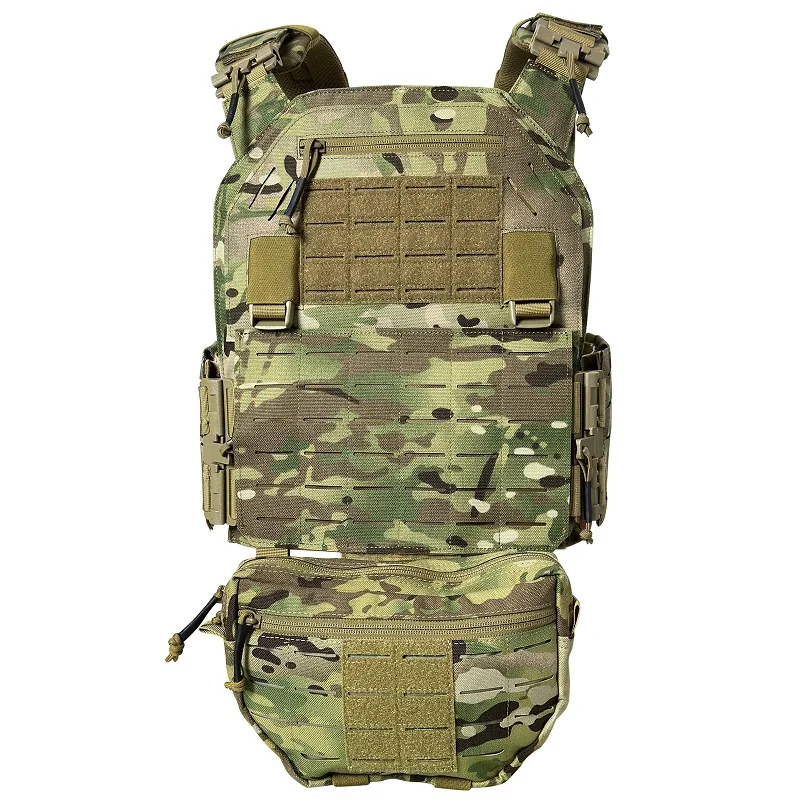 Traje de combate táctico UNIONTAC, chaleco de corte láser de nailon 1000D con mochila de hidratación 500D con bolsa táctica frontal 1000D - imagen 5