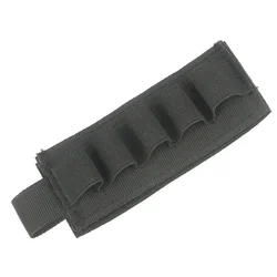 Portacartuchos MOLLE táctico para culata de escopeta calibre 12
