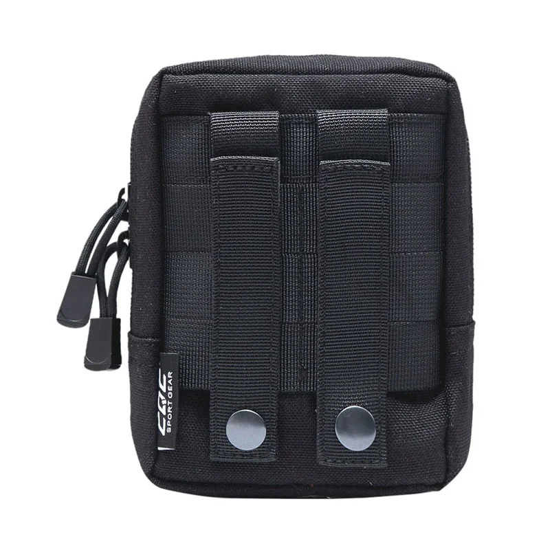 Riñonera táctica 1000D para exteriores, bolsa Molle, herramienta con cremallera, riñonera para acampar, viajar, senderismo, caza, bolsa de cinturón duradera para hombres - imagen 2