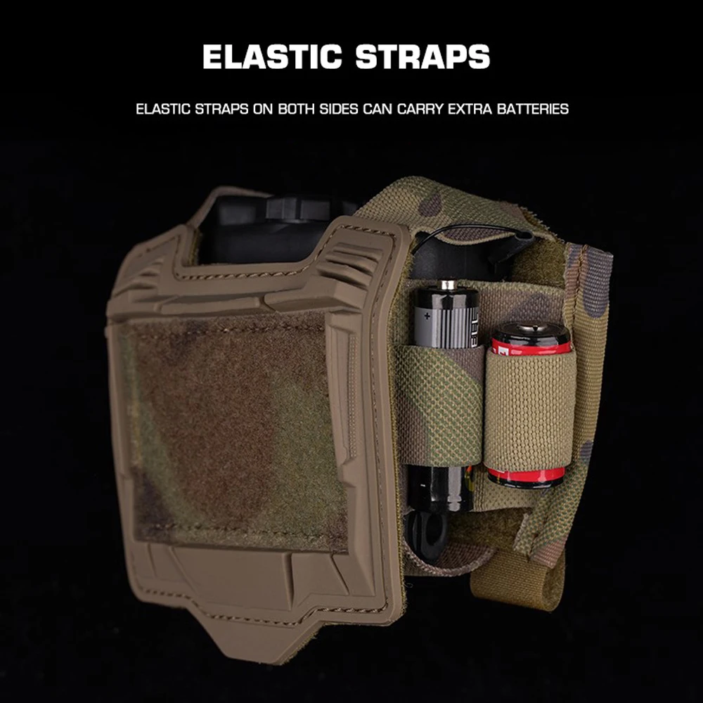Bolsa de batería para casco táctico serie K, casco rápido Airsoft para caza, caja de batería PVS31, almacenamiento, contrapeso, bolsa de accesorios para casco - imagen 5