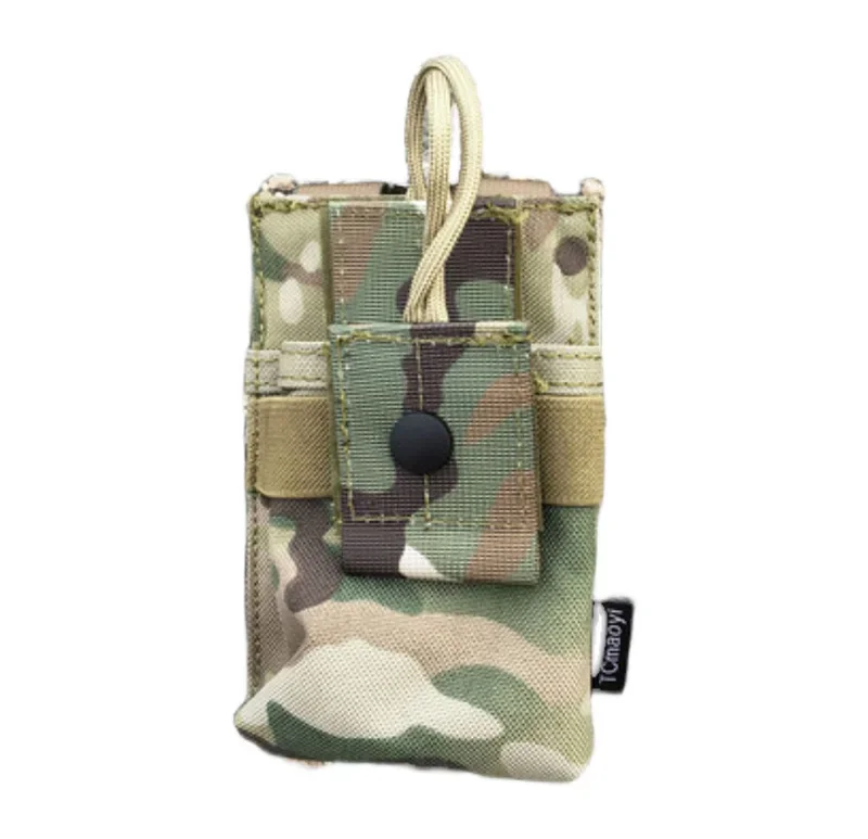 Chaleco táctico Molle, bolsa para Radio, Walkie Talkie, riñonera, soporte, funda para interfono portátil, bolsa de transporte - imagen 2