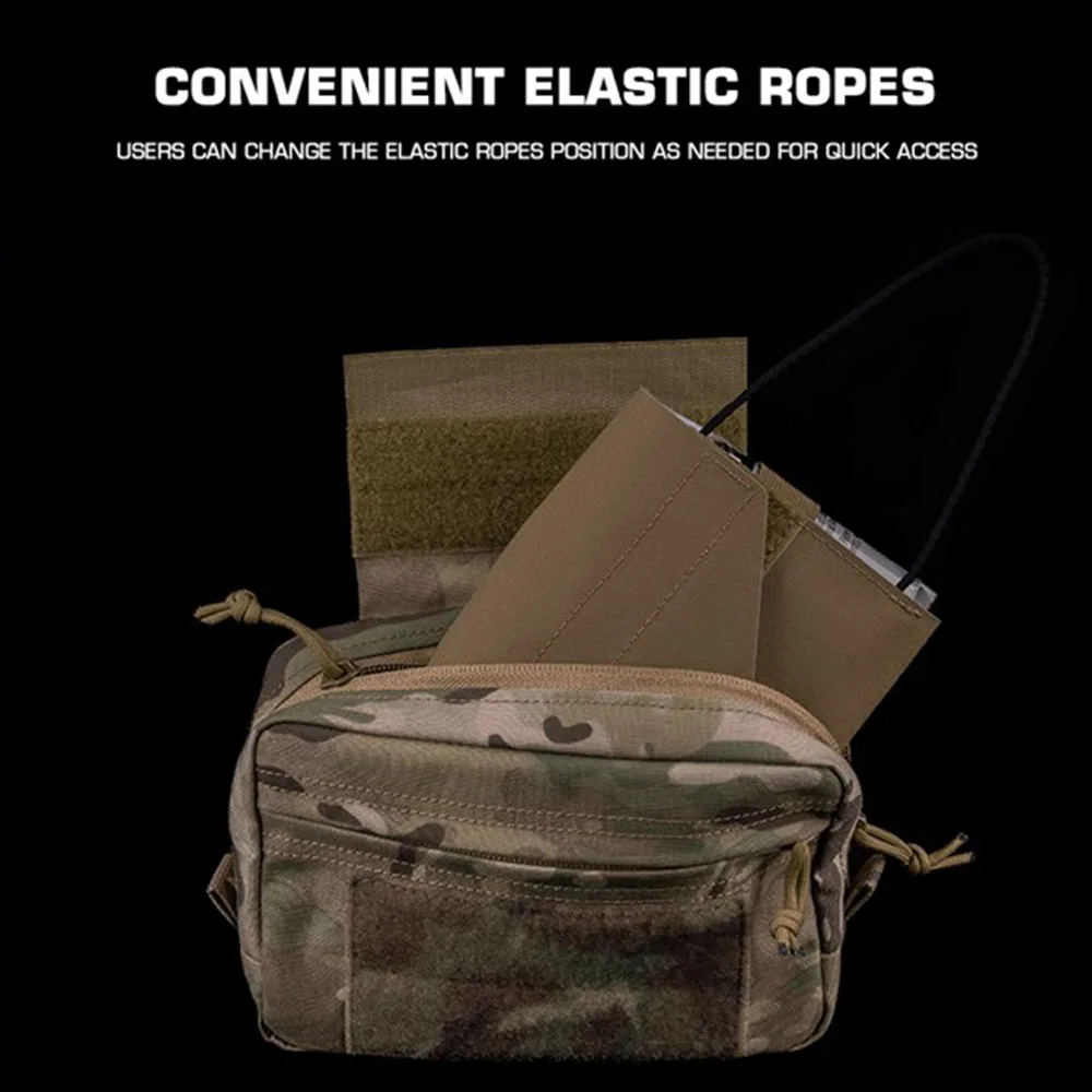 Bolsa de inserción médica portátil, botiquín de primeros auxilios táctico, bolsa de almacenamiento, bolsa para traumatismos EDC Med, Panel de inserción - imagen 4