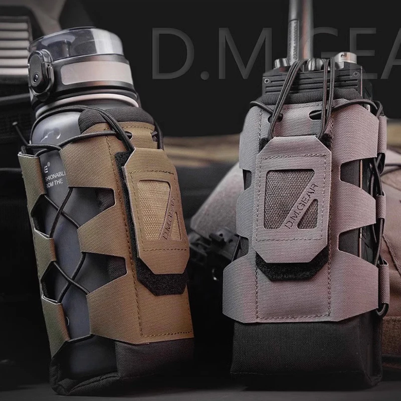 DMGear-bolsa táctica Molle, bolsa de agua, bolsa para Walkie Talkie, funda de bolsillo, bolsa de transporte para caza y Camping - imagen 3