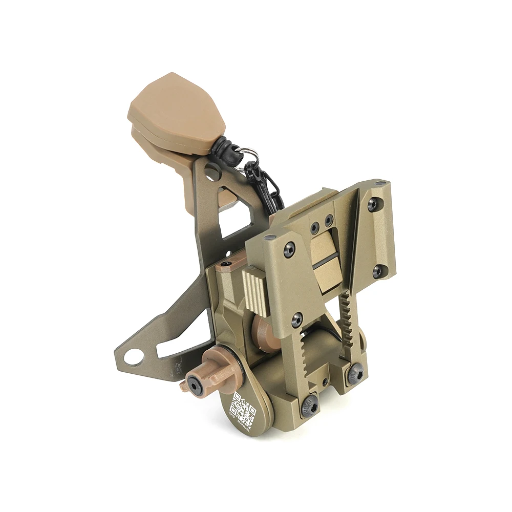 SPECPRECISION L4 G30 G70 NVG, montaje con cordón de soporte de tres orificios para accesorios de casco, montaje de visión nocturna de caza, novedad de 2023 - imagen 4